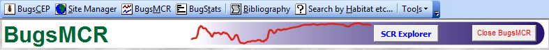 BugsSCR Explorer button location